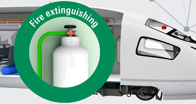 Fast and efficient gas extinguishing